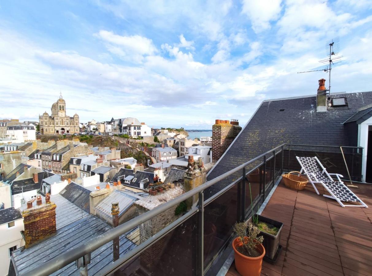 Le Balcon Des Vents Granville Exterior foto