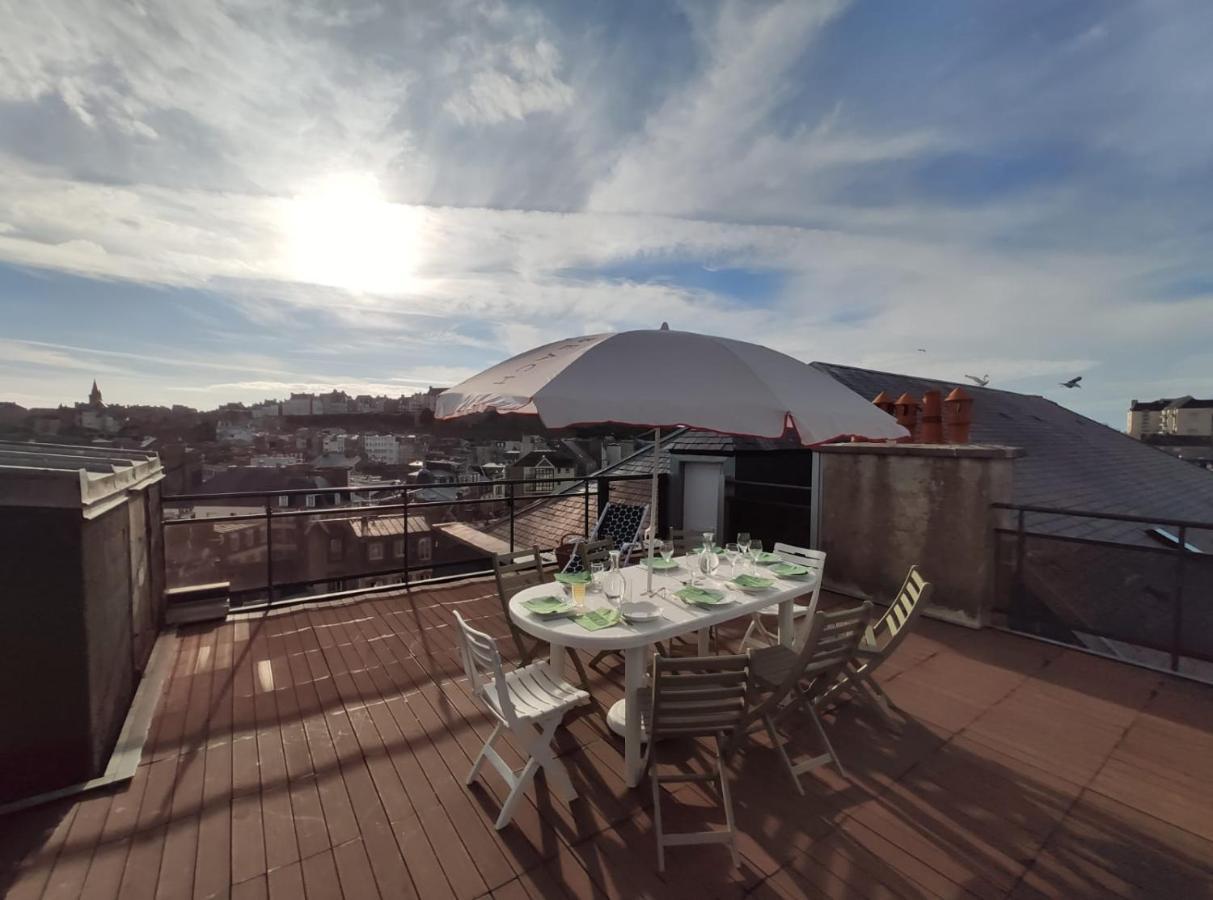 Le Balcon Des Vents Granville Exterior foto